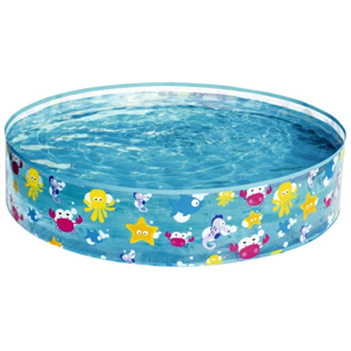 Piscina Rígida Infantil Fantasía, medidas 122x25cm. BESTWAY.