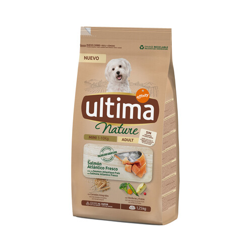 ULTIMA Pienso seco para perro adulto ULTIMA Mini Salmón 1,25 Kg.