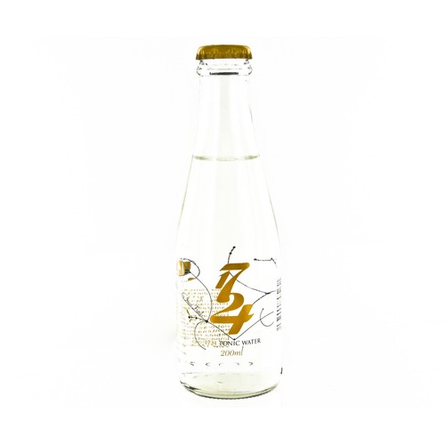 1724 Tónica premium 1724 botella de 20 centilitros