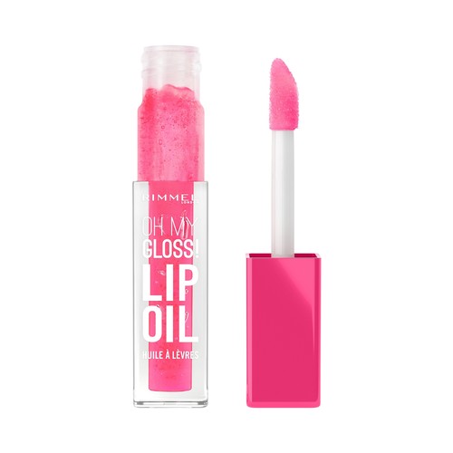 RIMMEL Oh my gloss! tono 003 Berry pink Brillo de labios nutritivo con vitamina E.