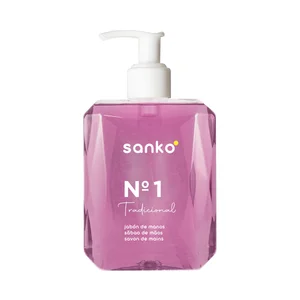 SANKO Nº 1 Jabón de manos, con aroma tradicional, para todo tipo de pieles 500 ml.