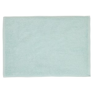 Imagen de Alfombra de baño rizo azul, 600g/m² de densidad, 40x60 cm. ESSENTIAL.