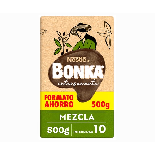 Cáfe molido mezcla del Trópico BONKA 500 g.
