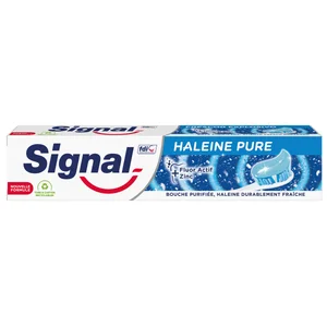 SIGNAL Pasta de dientes con acción blanqueante y frescor intenso SIGNAL Frescor explosivo 75 ml.
