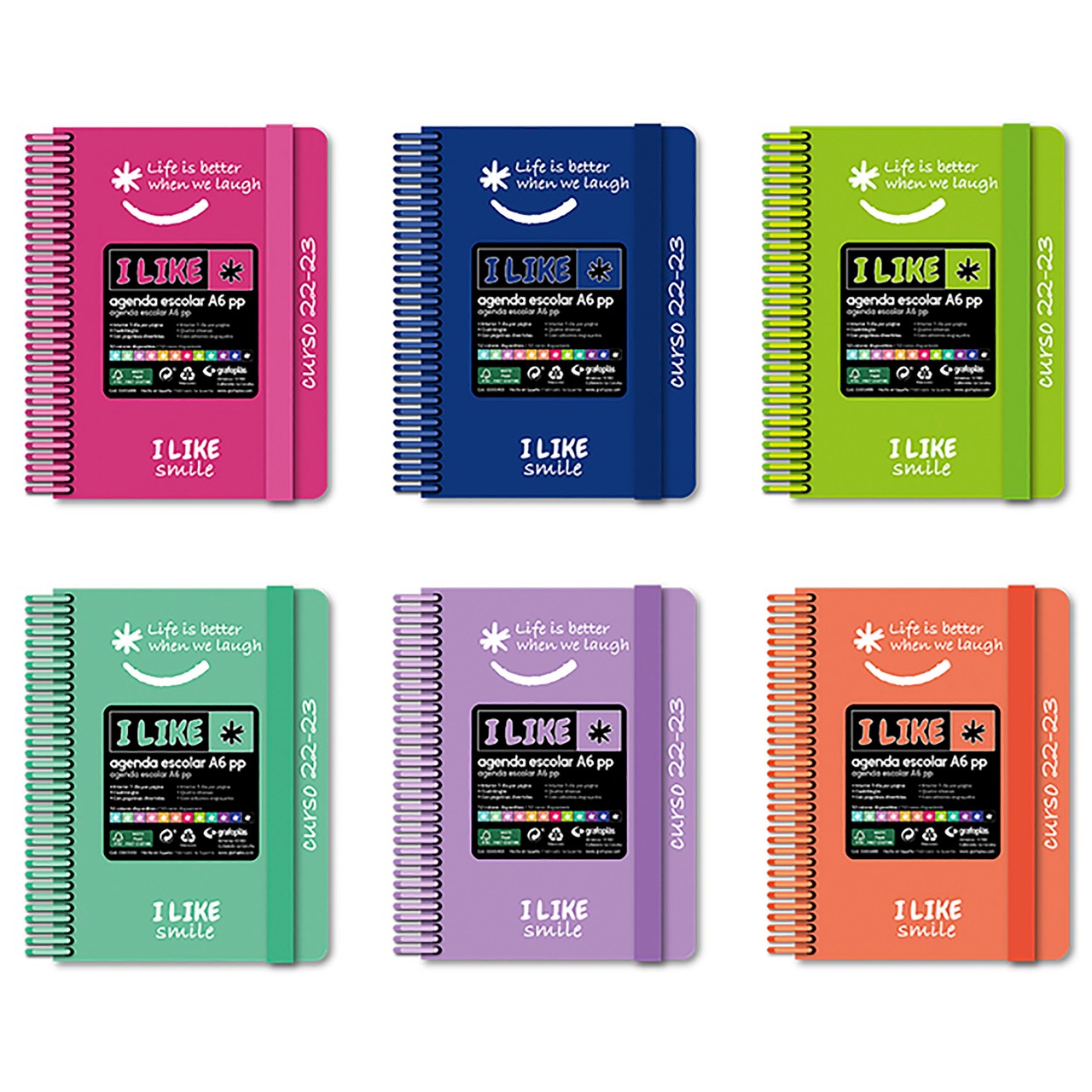 Letts Conscious A5 Academic 2023/2024 Diary Per Page With Quotes, Clay
