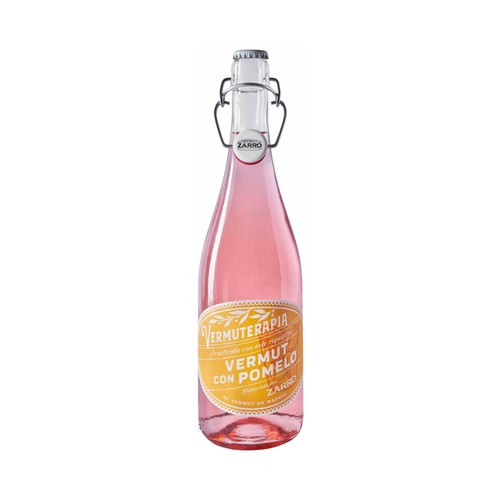 ZARRO Vermuterapia Vermut con pomelo elaborado en Madrid 75 cl.