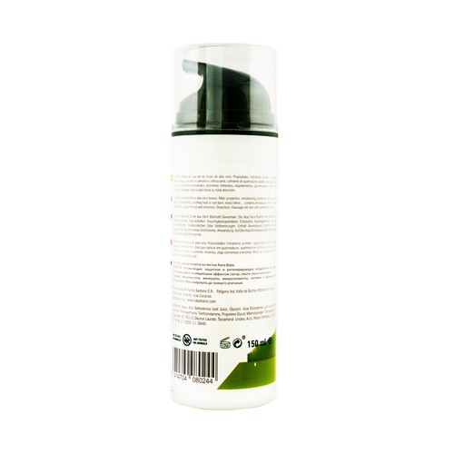TABAIBALOE Gel hidratante corporal con aloe vera 100% natural TABAIBALOE 150 ml.