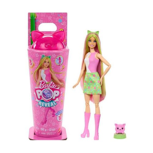 Muñecas sorpresa BARBIE Pop Reveal fiesta de animales.