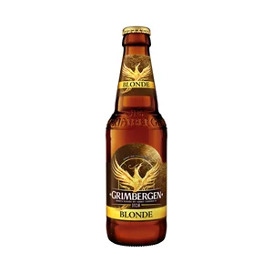 GRIMBERGEN BLONDE Cerveza Belga botella de 33 cl.