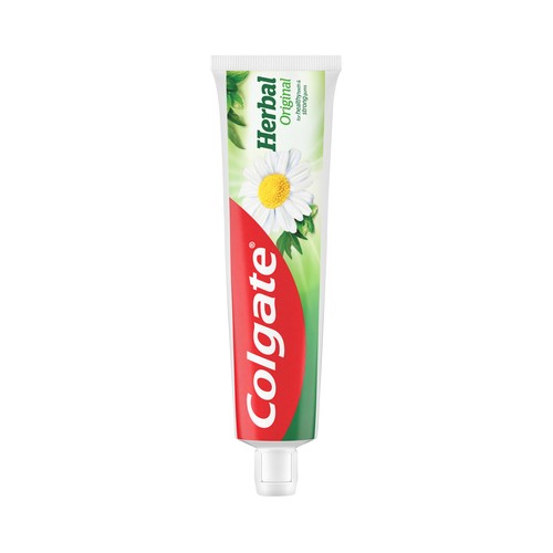 COLGATE Herbal original Pasta de dientes con flúor y extractos de plantas 100 ml.