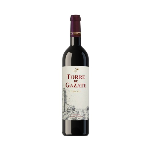 TORRE DE GAZATE  Vino tinto crianza con D.O. La Mancha botella 75 cl.