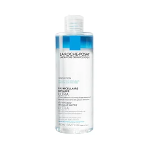 LA ROCHE POSAY Agua micelar bi-fase infusionada con aceite LA ROCHE POSAY Ultra 400 ml.