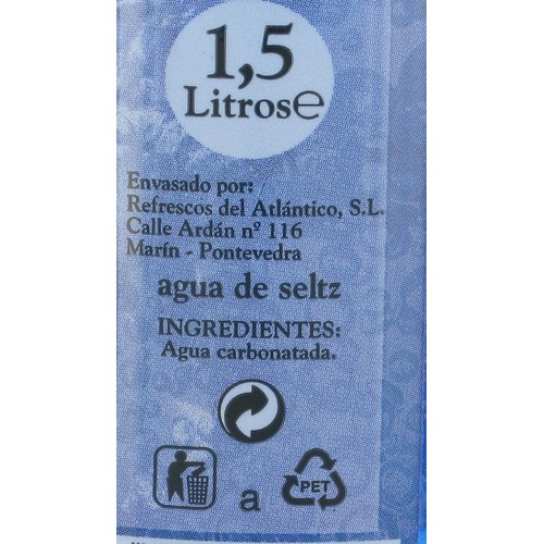 REVOLTOSA Sifón  botella 1,5 l.
