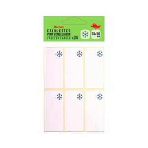 Imagen de Bolsa Etiquetas Para La Congelacion 24Uds ALCAMPO