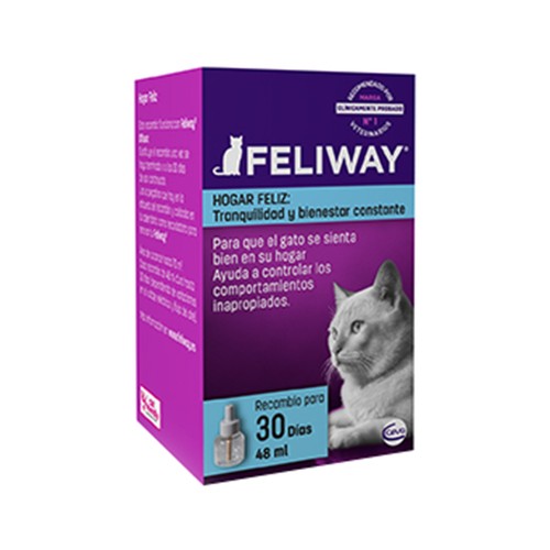 FELIWAY Feromonas gatos, recambio 48 ml.
