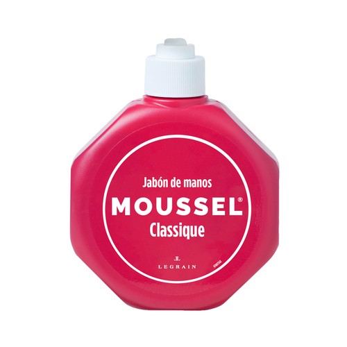 MOUSSEL Jabón de manos con textura crema y fragancia placentera MOUSSEL 300 ml.