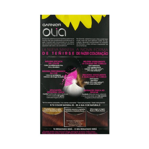 GARNIER Olia Tinte de pelo color caoba, tono 5.5.