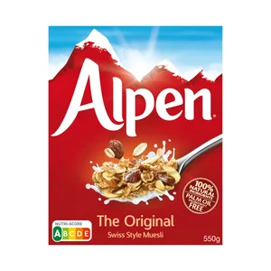ALPEN Muesli original ALPEN 550 g.