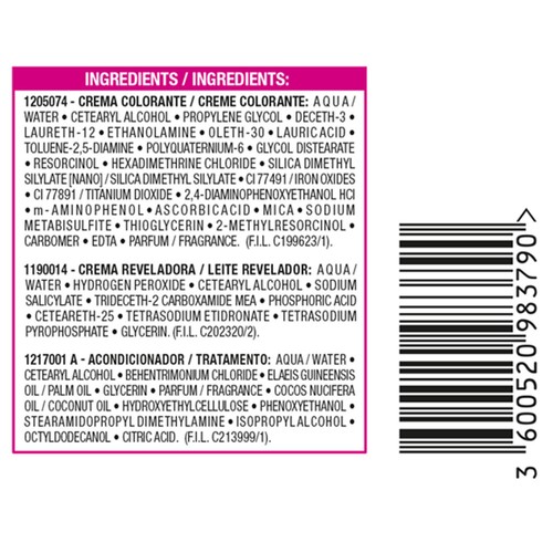 L´ORÉAL PARIS Casting créme gloss Baño de color tono 300 Castaño oscuro.