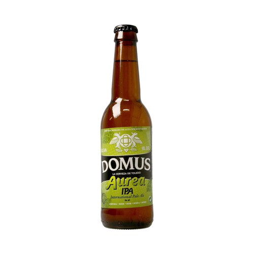 DOMUS AUREA Cerveza Ipa Pale Ale de Toledo botella 33 l.
