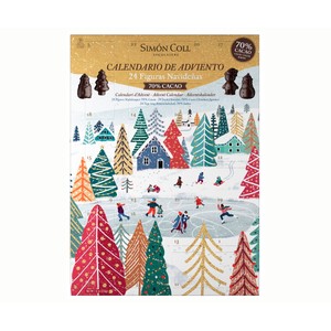 Imagen de SIMON Calendario adviento figuras navideñas 3d 70 % simon coll 216 G