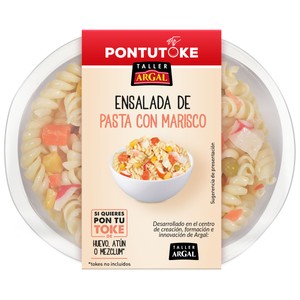 Imagen de ARGAL Pontutoke Ensalada de pasta con marisco, lista para tomar 200 g.