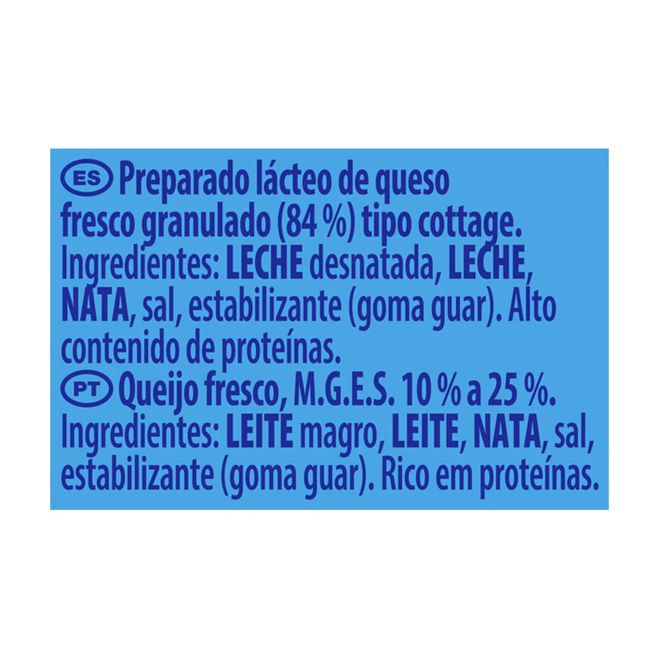 Queso de untar cottage alto en proteínas. 175 g.