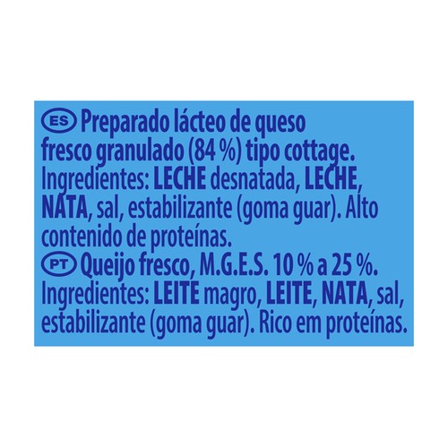 PHILADELPHIA Queso de untar cottage alto en proteínas. 175 g.