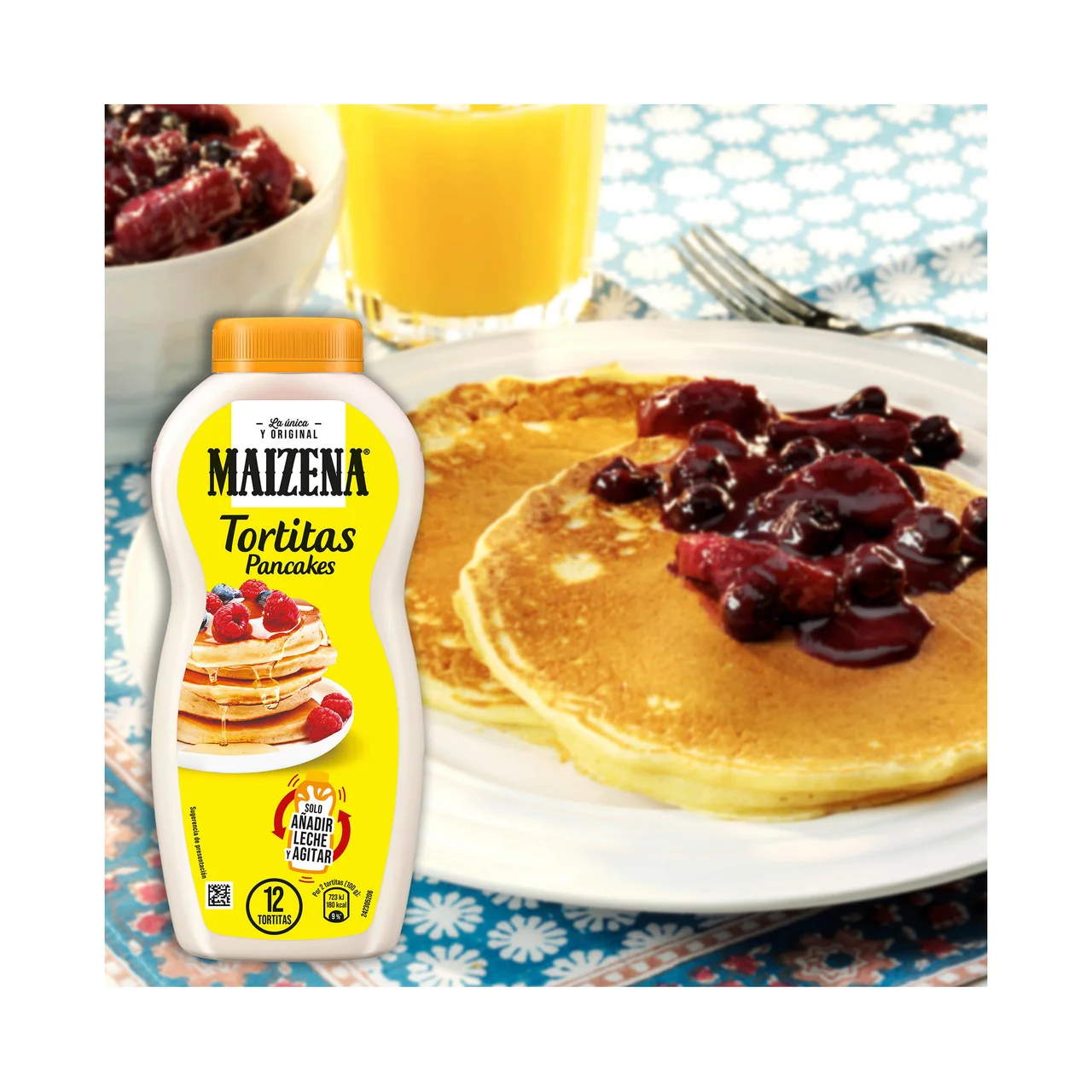 Preparado para elaborar tortitas 215 g.