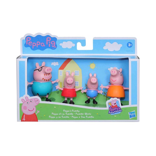 Peppa Pig - Peppa’S Adventures - Surtido De Sets De 4 Figuras +3 Años
