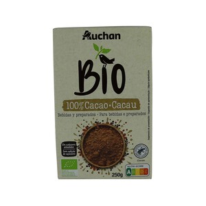 ALCAMPO ECOLÓGICO Cacao soluble 100 % cacao ALCAMPO ECOLÓGICO 250 g.