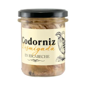 ALTA COCINA Codorniz desmigada en escabeche - Tarro 100g.