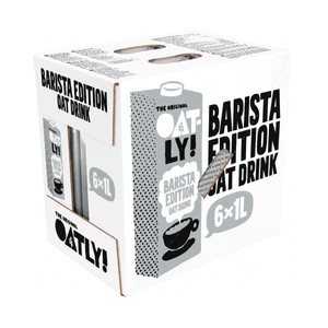 OAT-LY! Barista Bebida vegetal de avena especial café 6 x 1 l.