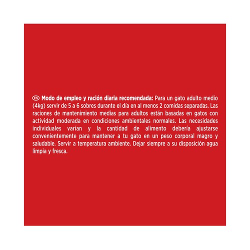 PURINA Gorumet mon petit intense Comida para gatos adultos de atún, salmón y trucha 6 x 50 g.