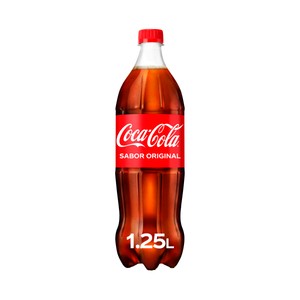 Imagen de COCA COLA Refresco de cola sabor original botella 1.25 L