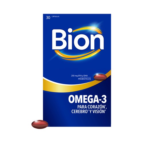 BION3 Omega 3 (complemento nutricional) 30 cápsulas.