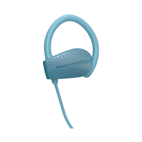 Auriculares deportivos bluetooth tipo cuello ENERGY SISTEM Earphones Bluetooth Sport 1+ Ocean, BLUETOOTH 5.1, USB-C, color azul.