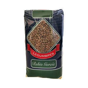 Imagen de RUBIO GARCÍA Lenteja tipo Pardina RUBIO GARCÍA paquete de 1 kg.