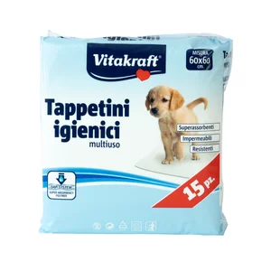 VITAKRAFT Empapadores perros-gatos VITAKRAFT 60 X 60 cm 15 uds.