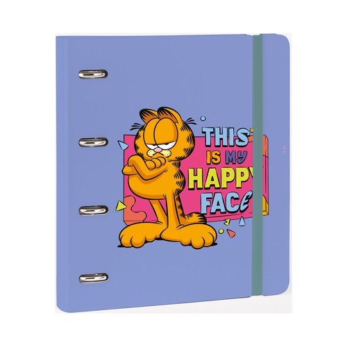 Carpeta 4 anillas polipropileno Garfield. GRUPO ERIK