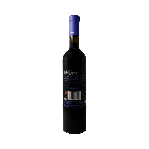 TEJONERAS  TEJONERAS Vino tinto crianza con D.O Vinos de Madrid botella de 75 cl.