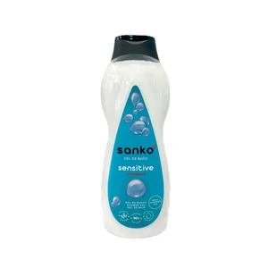 SANKO Dermo Gel para baño o ducha, con pH neutro, especial pieles sensibles 1250 ml.