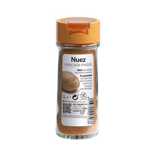 CARMENCITA Nuez moscada molida 43 g.