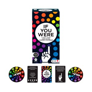 Imagen de If You Were a Party Game Juego de Mesa en Español, para jugadores daltónicos, de 3 a 8 Juadores +17 Años, Games MATTEL