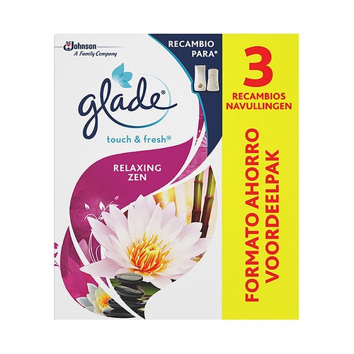 GLADE Recambio Relax Zen GLADE 3 x 10 ml.