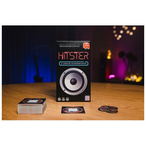 Hitster, juego de mesa musical +16 Años, JUMBO