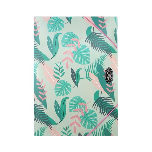 Carpeta con gomas y solapas, surtido de diseños y colores, OCEAN"S WAVE.