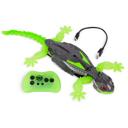 Hex Bots Lagarto Robot Trepador de Paredes - Gecko +4 Años SMPIN MASTER