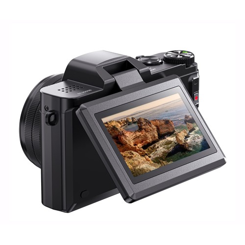 Cámara fotográfica compacta ENGEL EC3000B, 4K, estabilizador de imagen, WiFi, 850 mAh