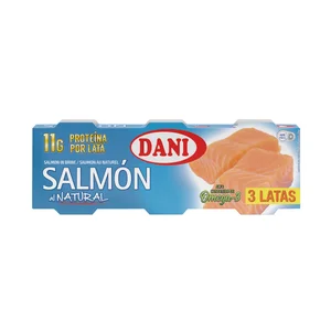 DANI Salmón al natural lata 3 uds. x 50 g.